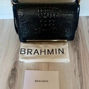 Brahmin  embossed Croc shoulderbag